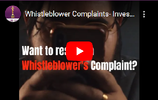 Whistle Blower Complaint Investigation
